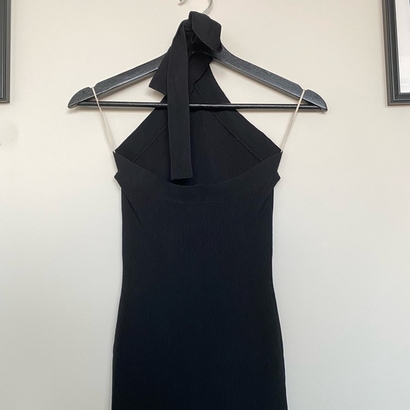 Aritizia Cayenne Halter Dress in Black - Picture 9 of 9